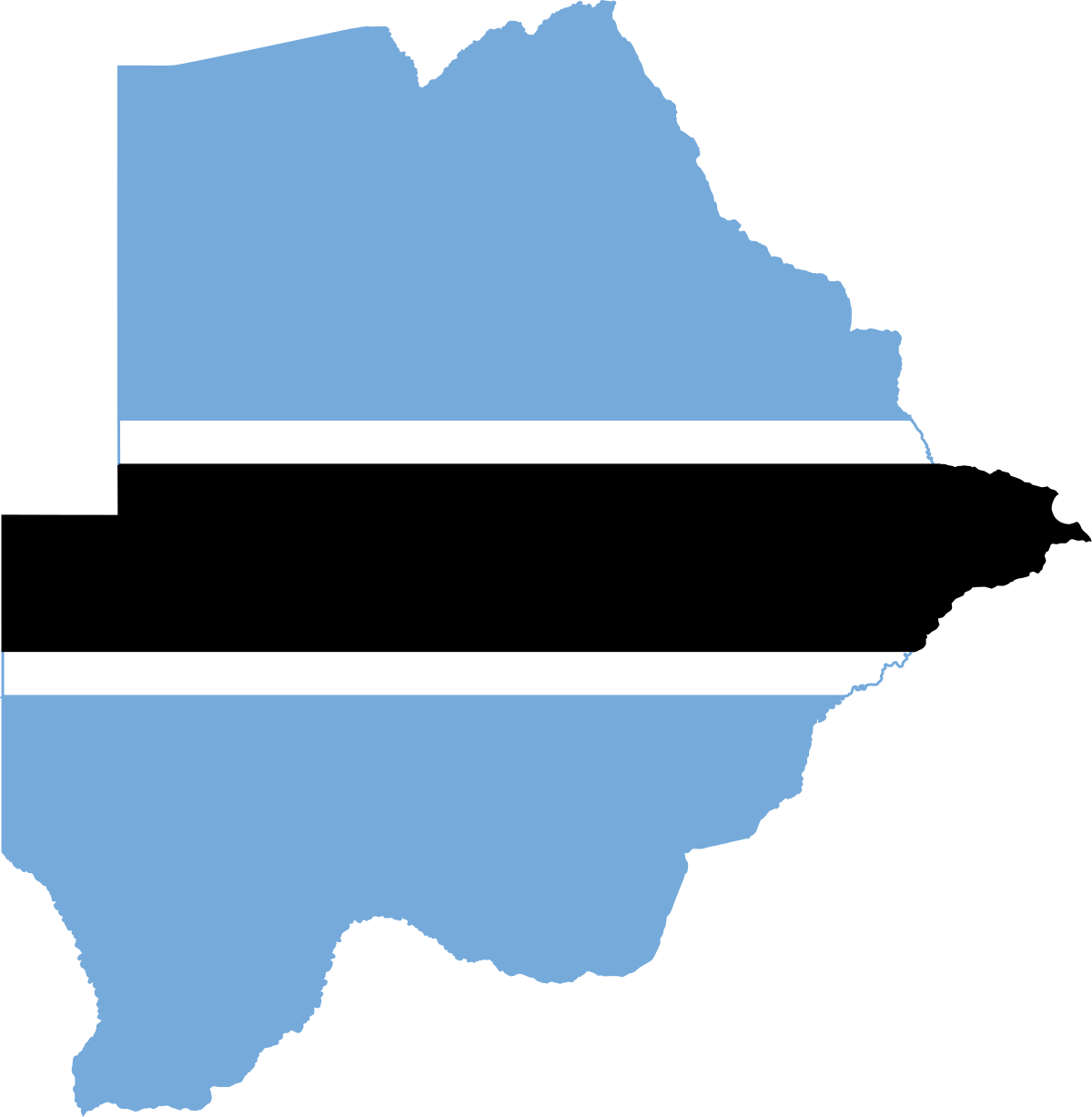 Botswana Flag